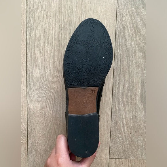 WHITE BUFFALO - Black Loafers Fringe - 36 - Picture 3 of 5